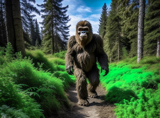 Бигфутом его ещё называют. Может в честь него и была названа мера длины?