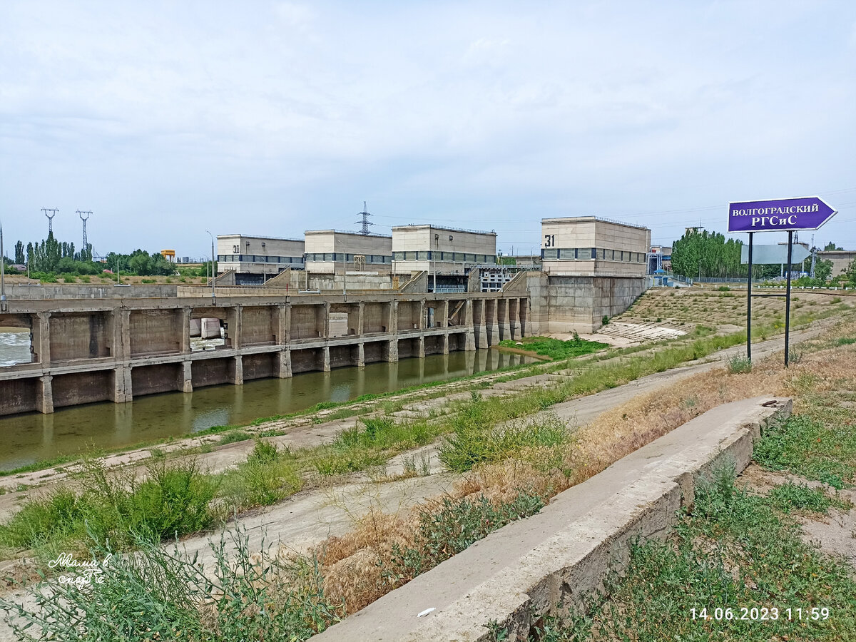 30 и 31 шлюзы на Волге. 