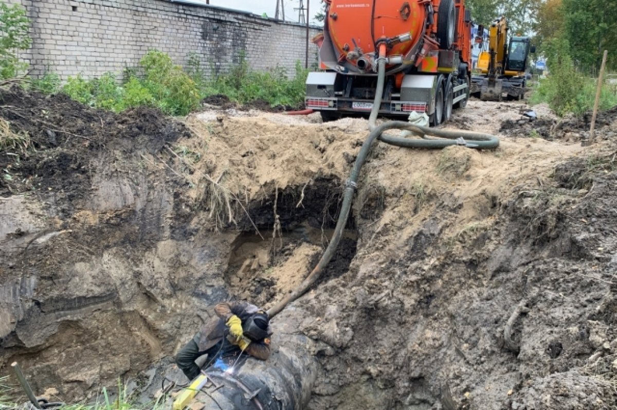    В Тюмени восстановили целостность водовода в районе улицы Щербакова