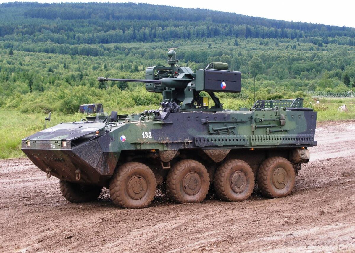 ББМ «Pandur II» чешской армии