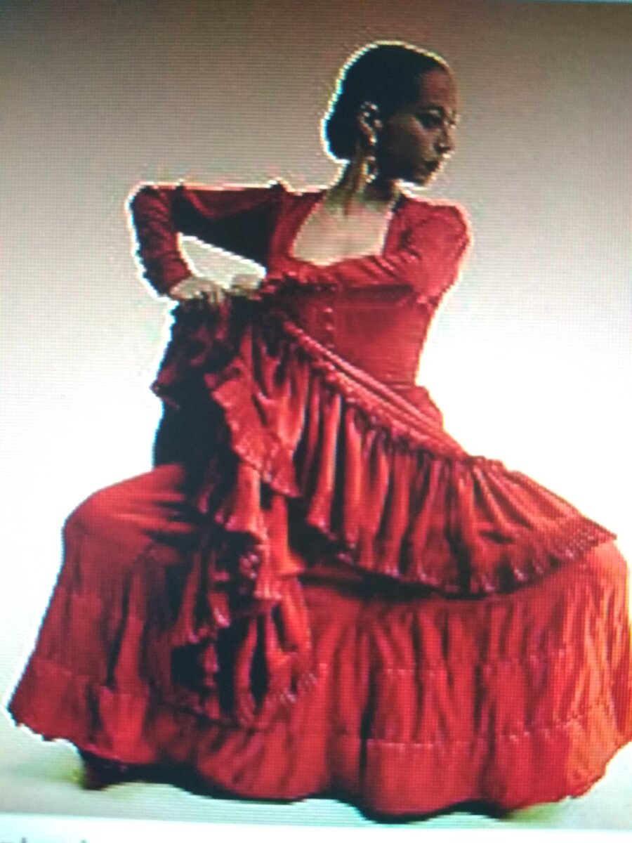 bata de cola - традиционное платье