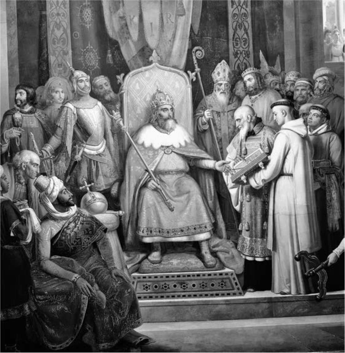 Научное сообщество при карле великом. State of the Franks. Frank.