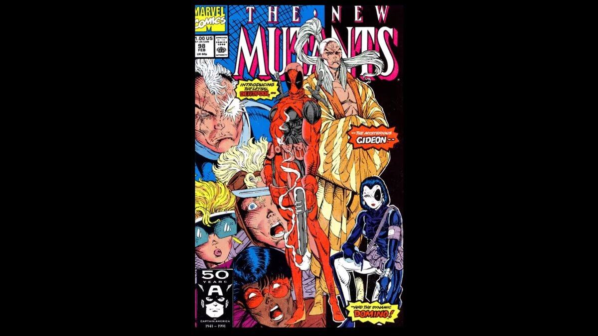 Обложка комикса «The New Mutants» № 98