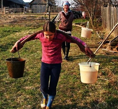 Ребенок работает