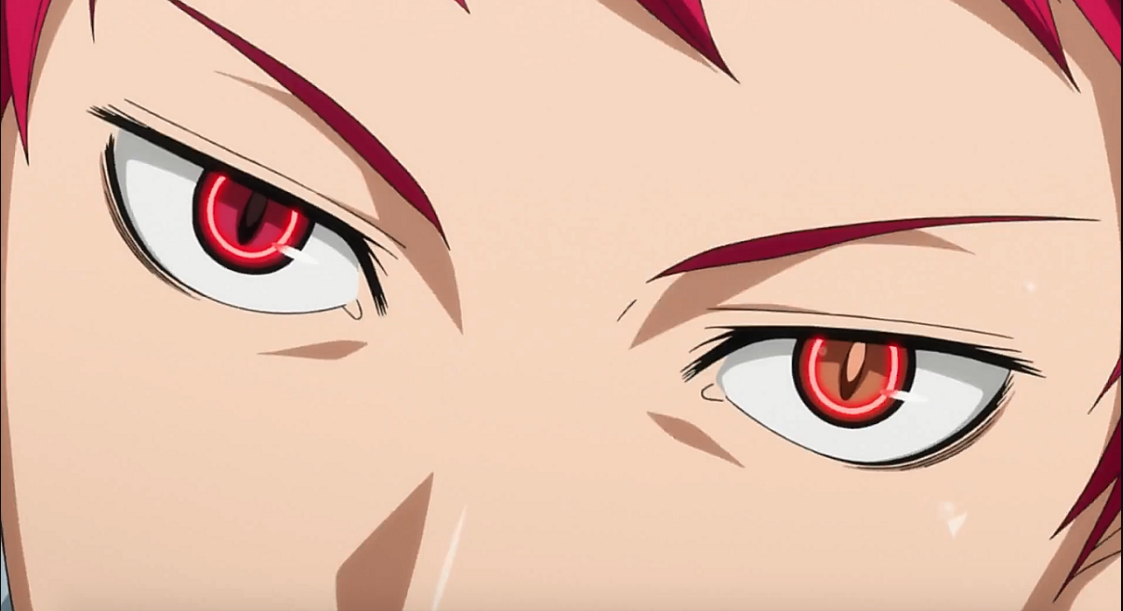 Акаши с глазом императора в левом глазу