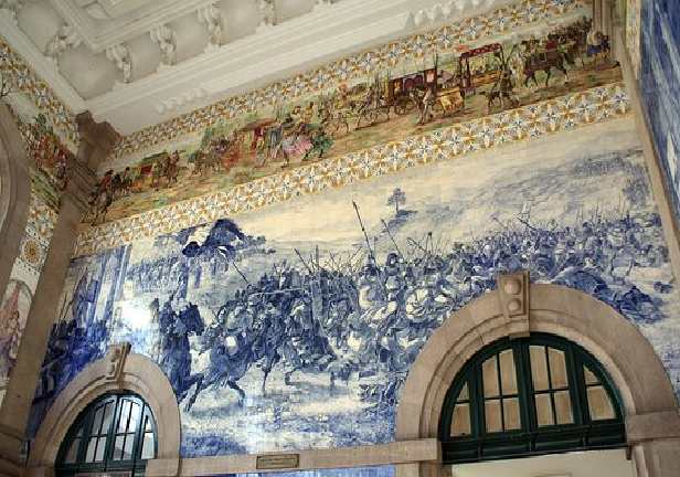 Бесподобный вокзал Сан-Бенту в Порту