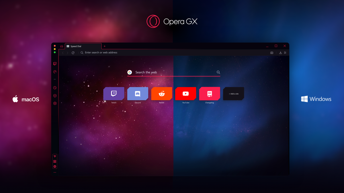 Opera gx фоновые рисунки