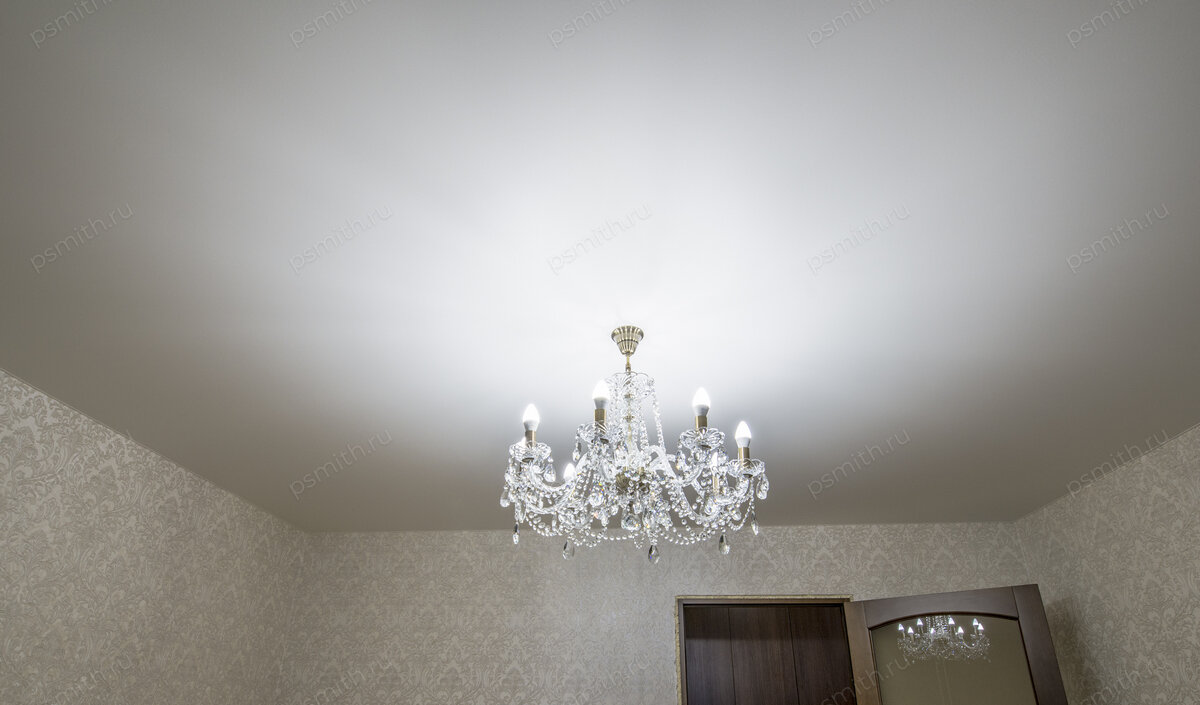 27 красивых натяжных потолков в зал: выбор материала и стиля | Потолки ...