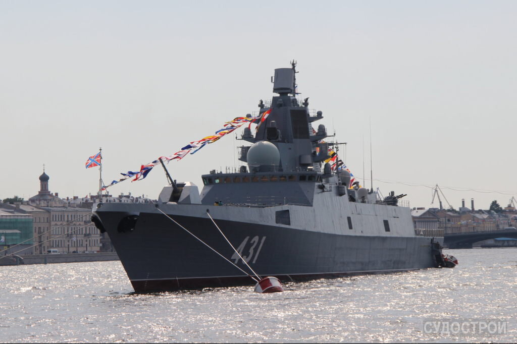 Фрегат проекта 22350 "Адмирал флота Касатонов"