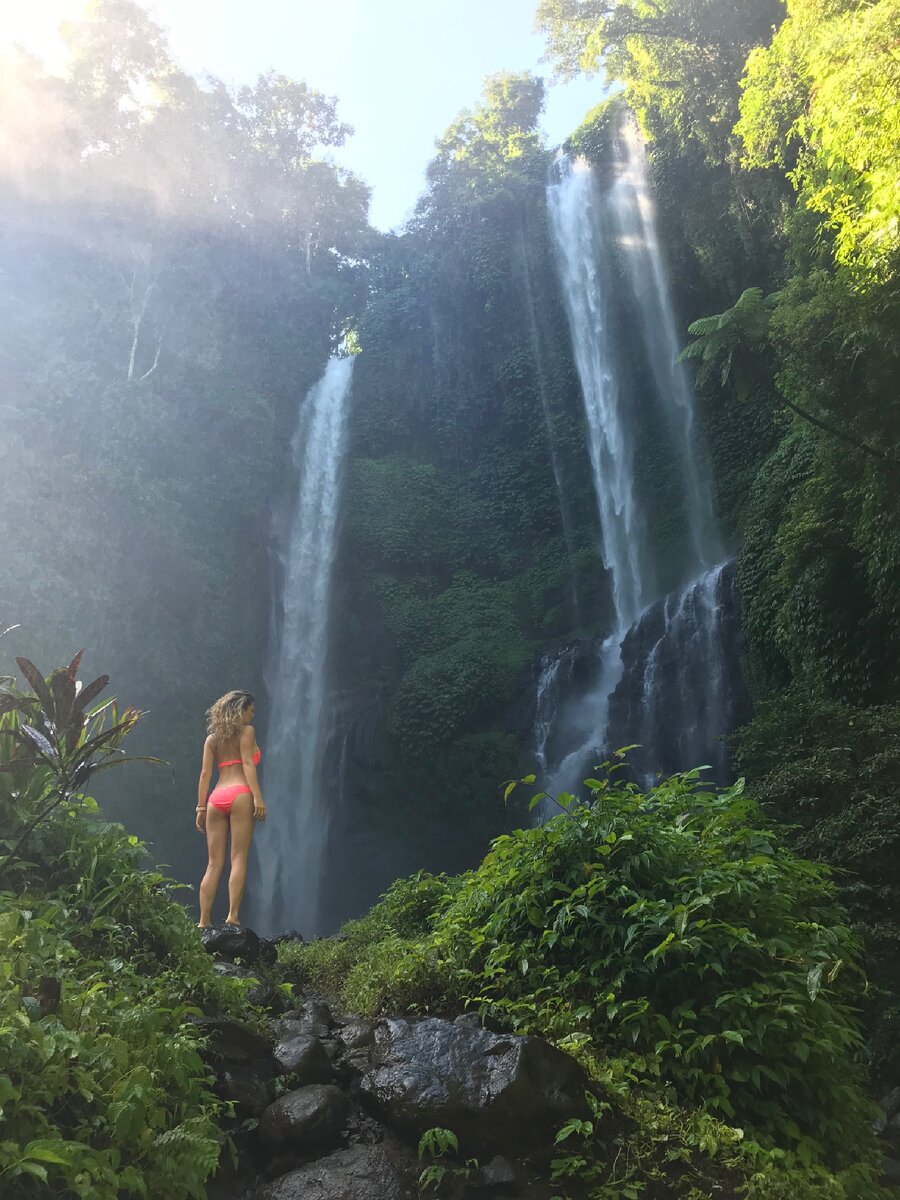 Водопад Секумпул