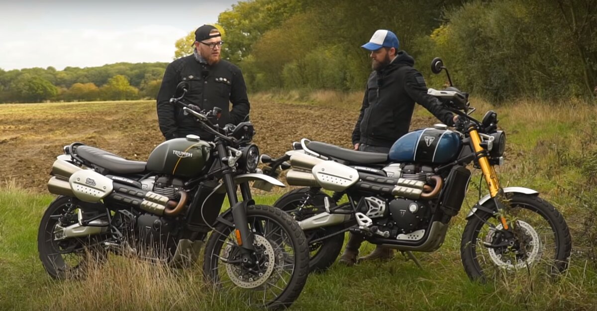 Triumph Scrambler 1200 Steve MCQUEEN С„РѕС‚Рѕ