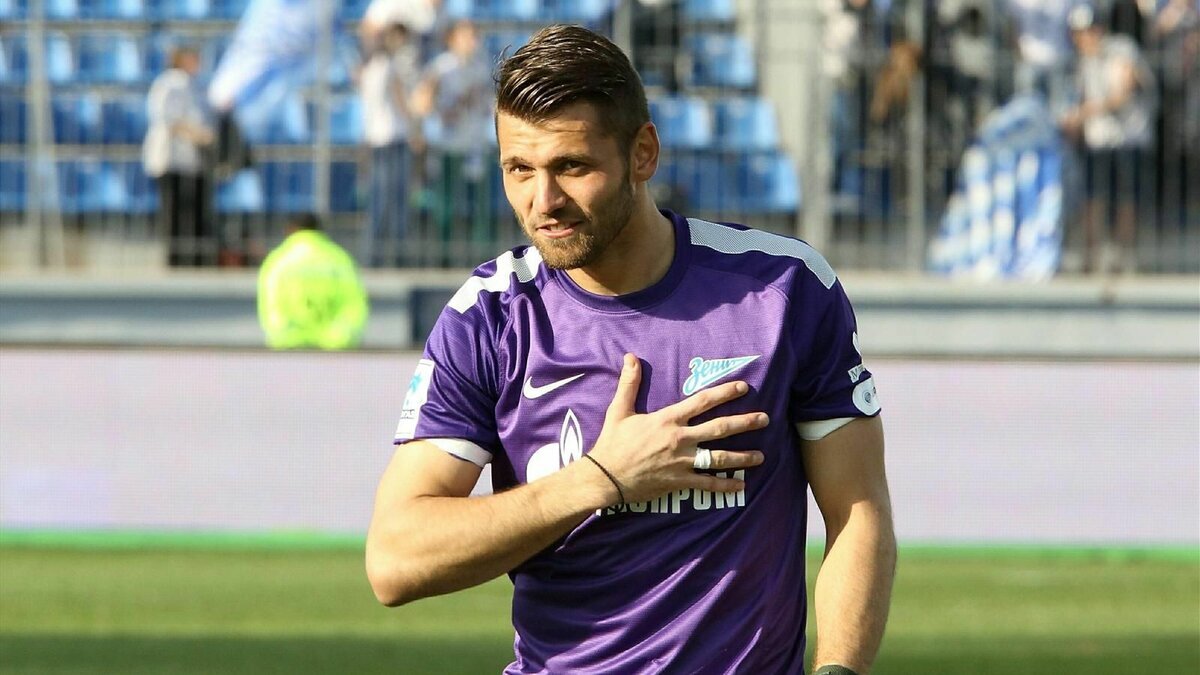 Юрий Лодыгин в составе петербургского "Зенита"