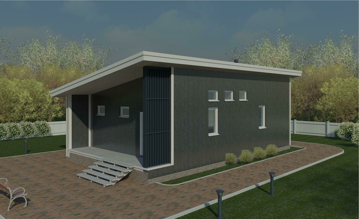 Главный фасад (справа)