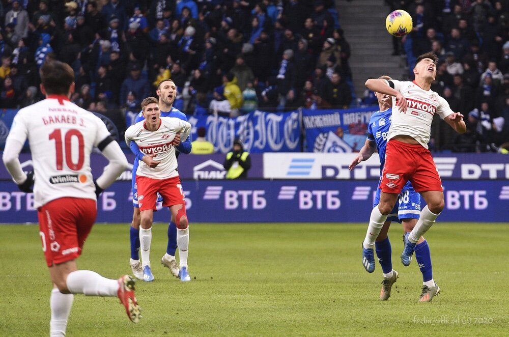 "Спартак" обыграл "Динамо" в дерби (2:0). Фото - ФК "Динамо".