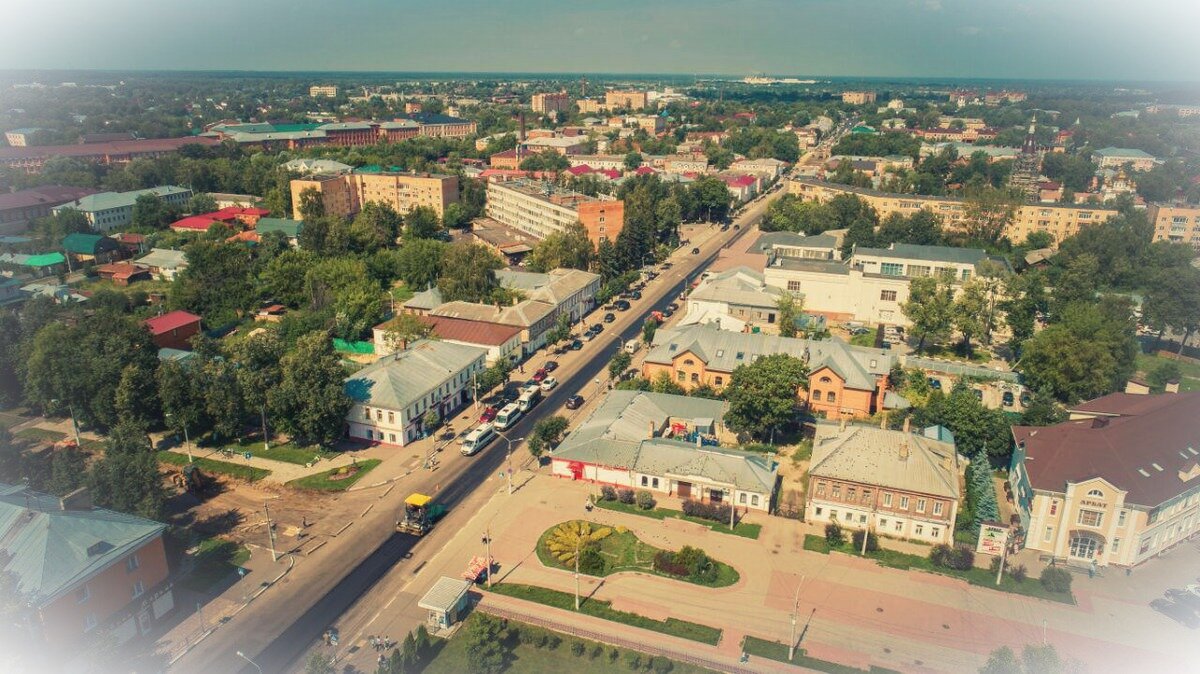 Вид на город Егорьевск. Похож на город Н. из рассказа. Фото с сайта 360tv.ru