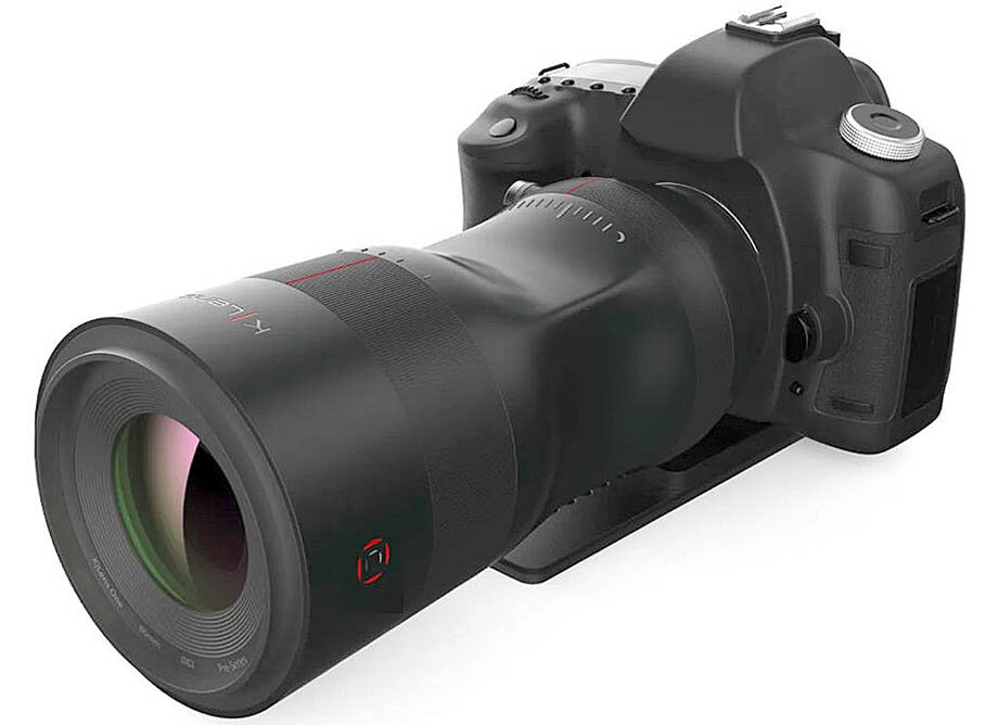
Объектив K|Lens One чем-то напоминает телевик
