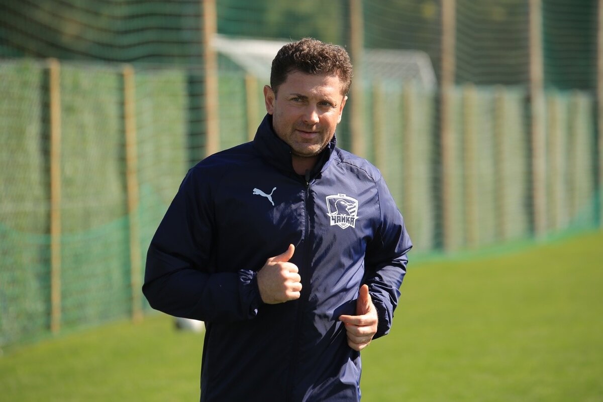 Президент футбольного клуба Андрей Чайка 