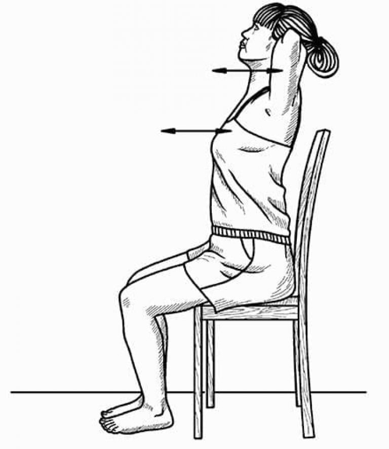 Лечение и профилактика остеохондроза грудного отдела позвоночника. 5 упражнений для выполнения дома.