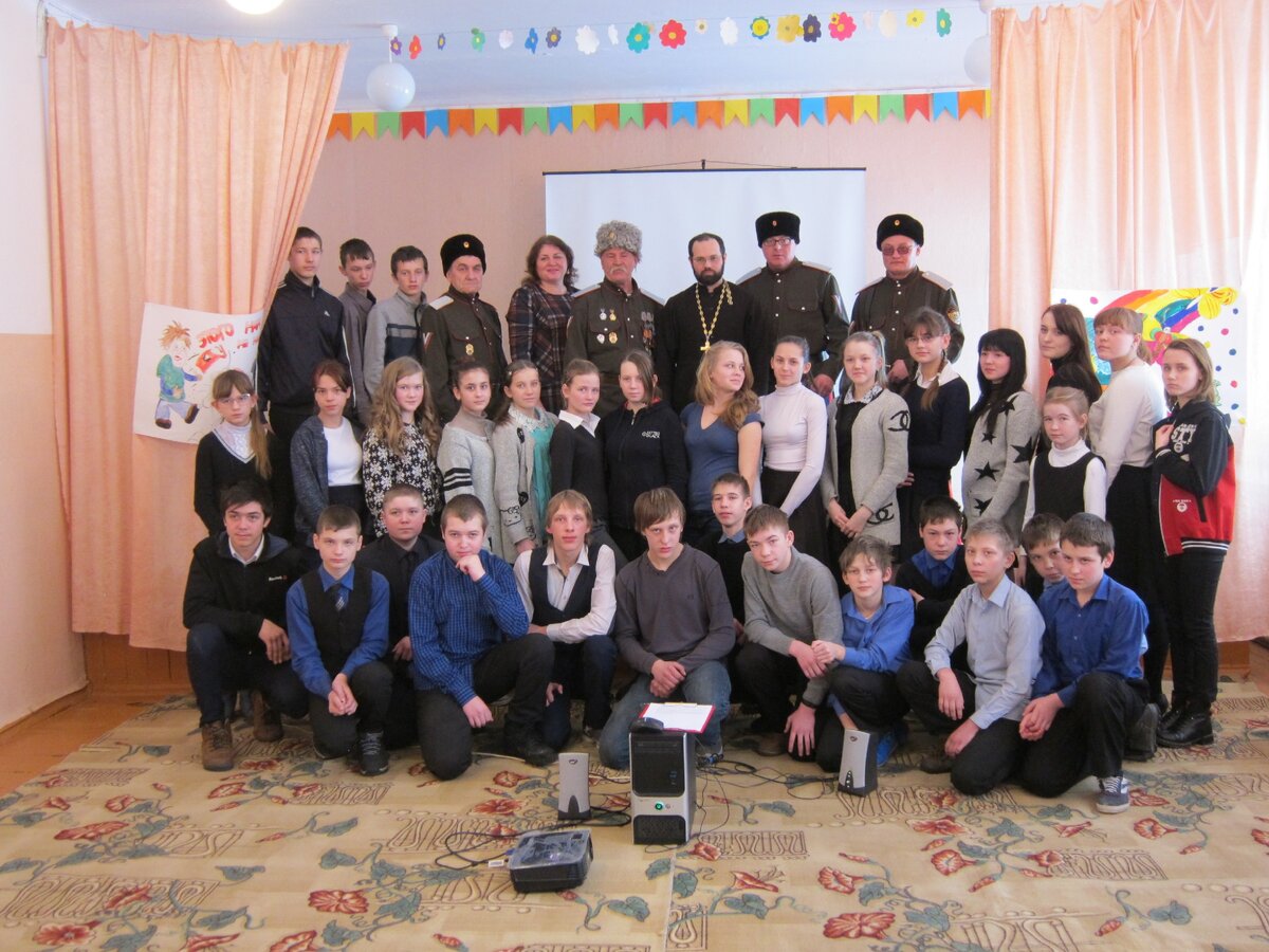 общее фото с учениками