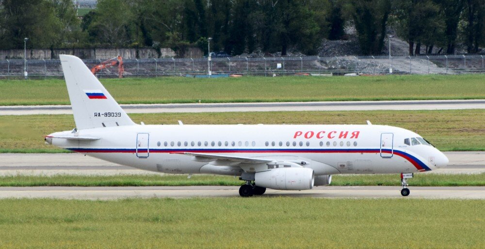 Сухой СуперДжет 100-95ЛР, RA-89039 в аэропорту Сочи