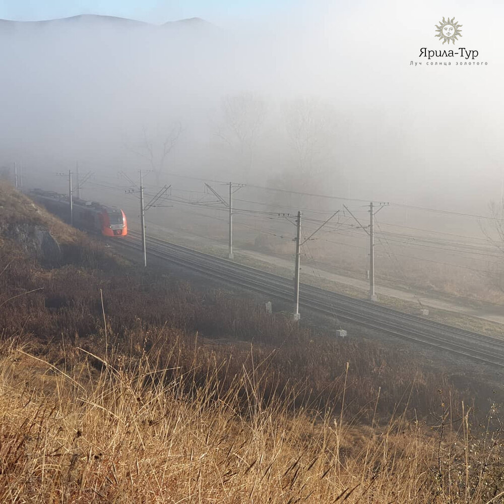 Кисловодск. Солнце и туман. Фото 3