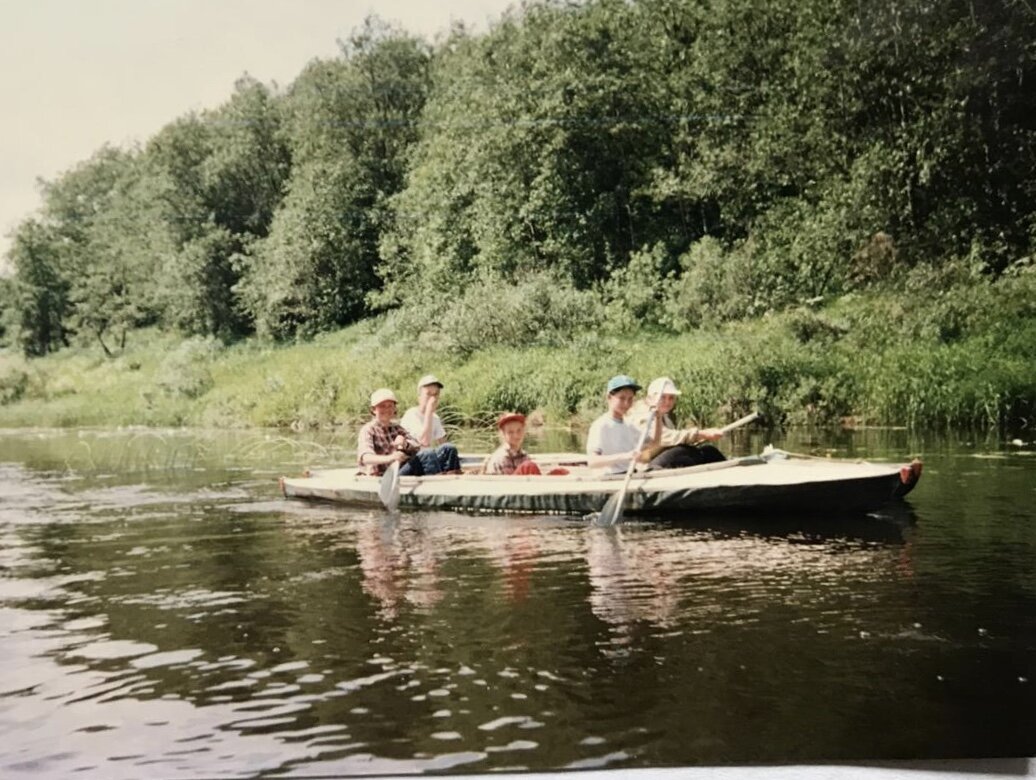 Каркасная байдарка