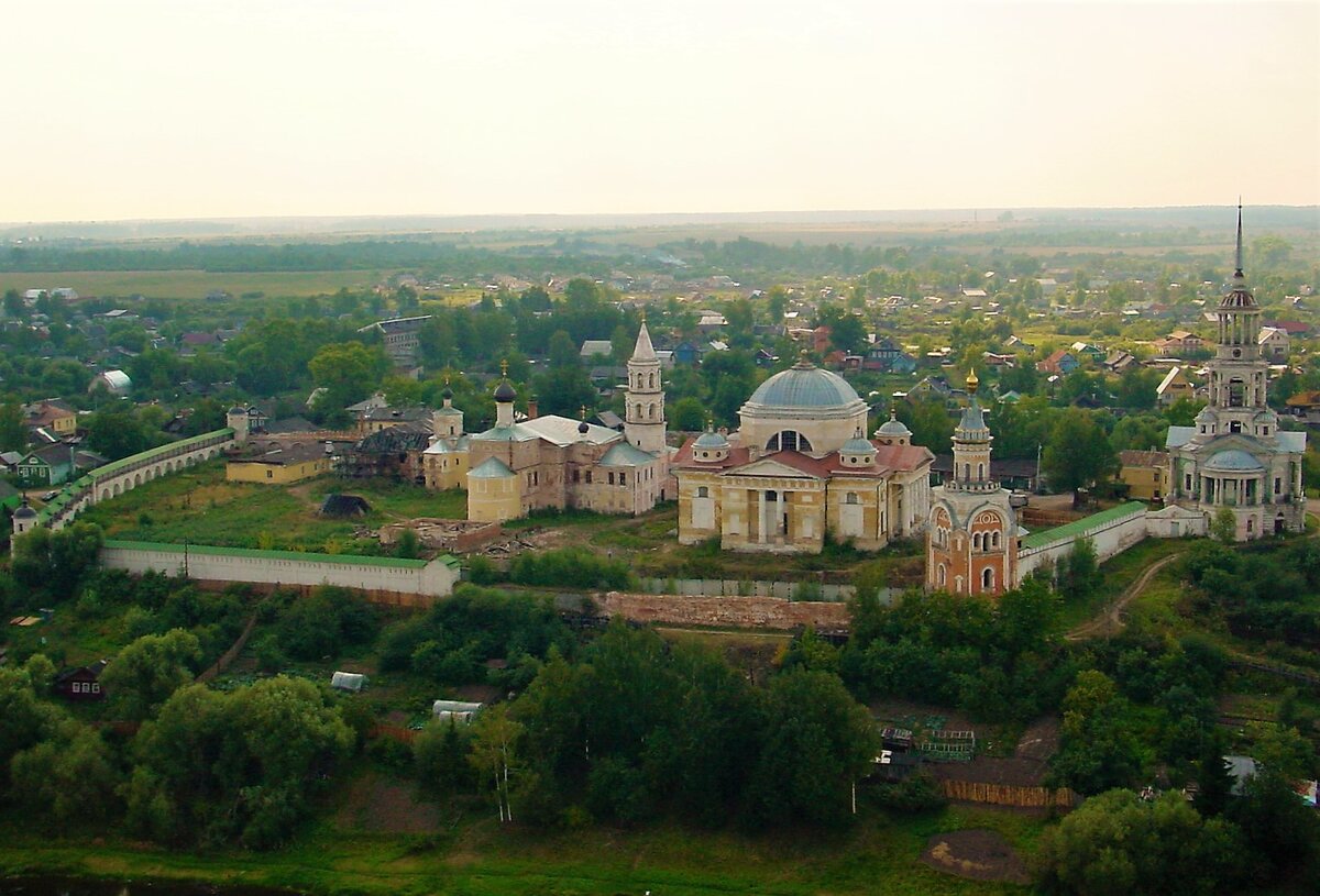 Борисоглебский монастырь торжок план