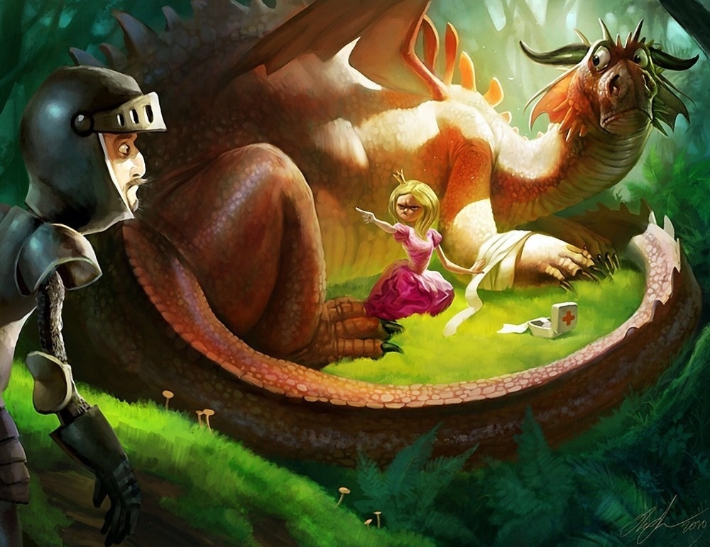 Рыцаряка-обижака 