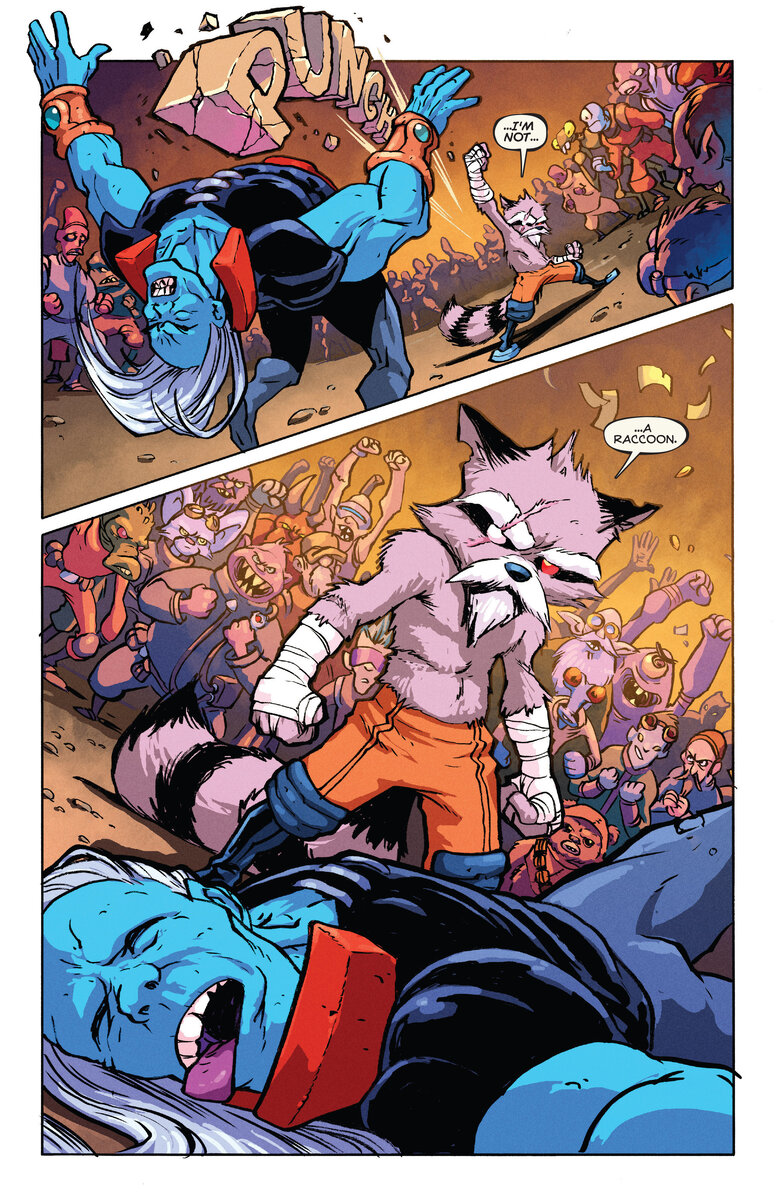 Ракета. Реактивный Енот. Издательство комиксов Marvel