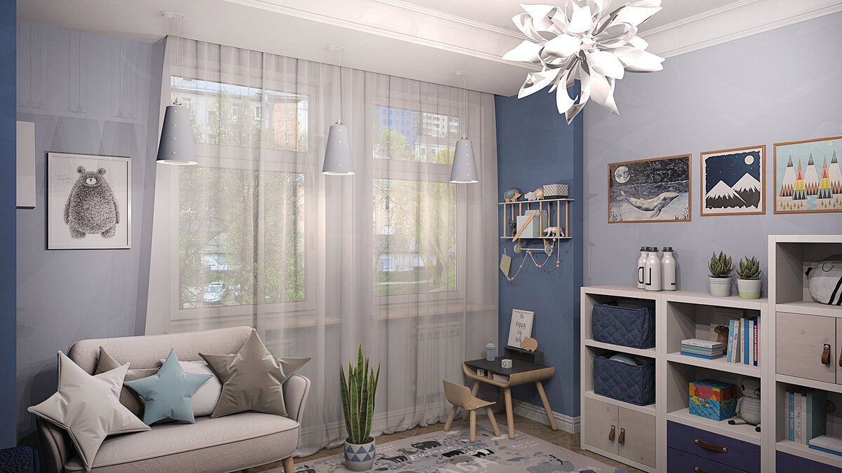 Детская комната для мальчика