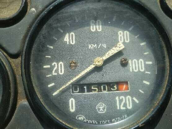 Реальный пробег данного раритета 