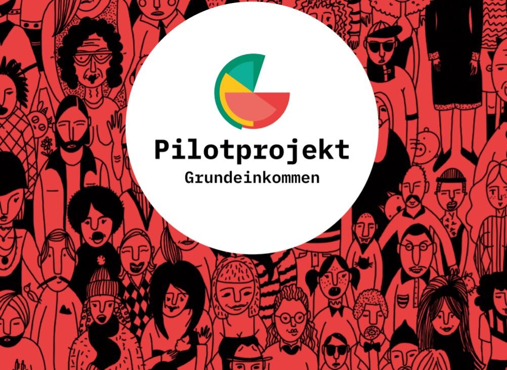 Логотип проекта (сайт https://www.pilotprojekt-grundeinkommen.de/)