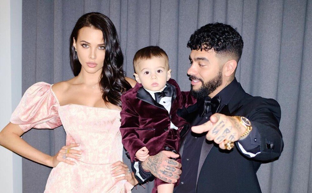 Тимати, его экс-супруга Анастасия Решетова и их сын Ратмир