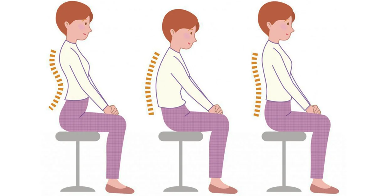 Приспособление на стул для правильной осанки
