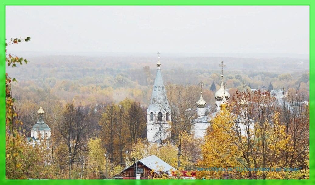 Панорама Вязников от Аллеи славы.