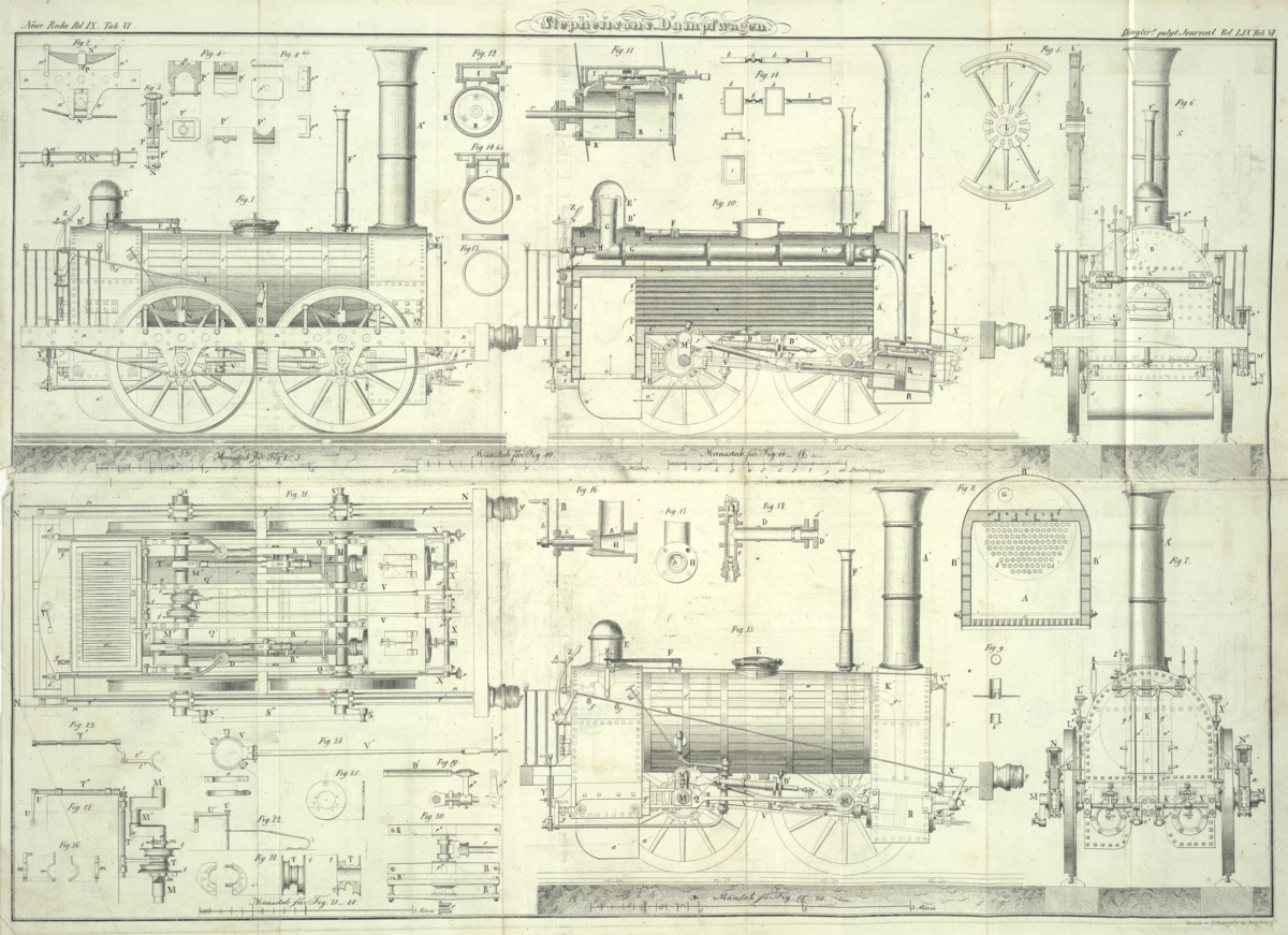Первый чертеж. Паровоз Черепановых чертежи. Паровоз Стефенсона чертежи. Чертеж паровоза Черепановых 19 век. Модель паровоза Стефенсона чертеж.