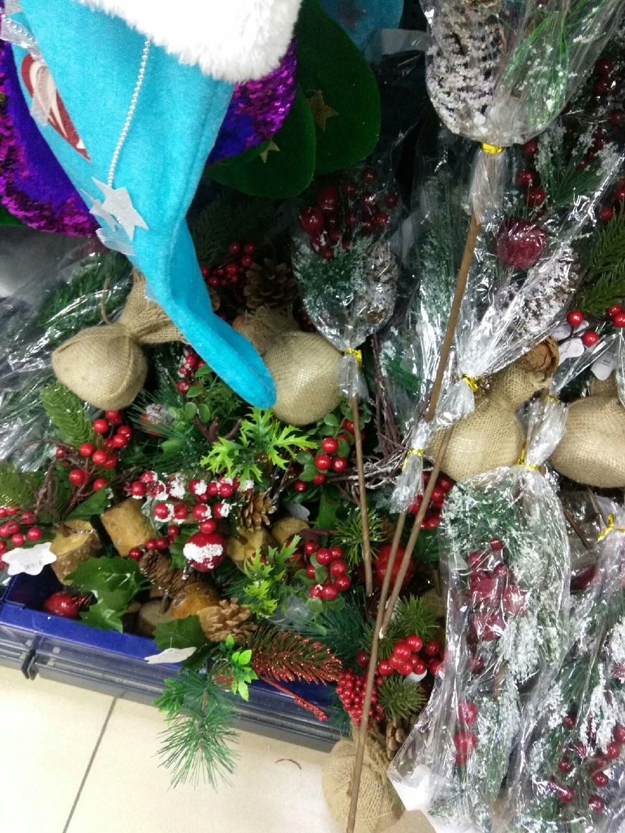 Морозные букетики