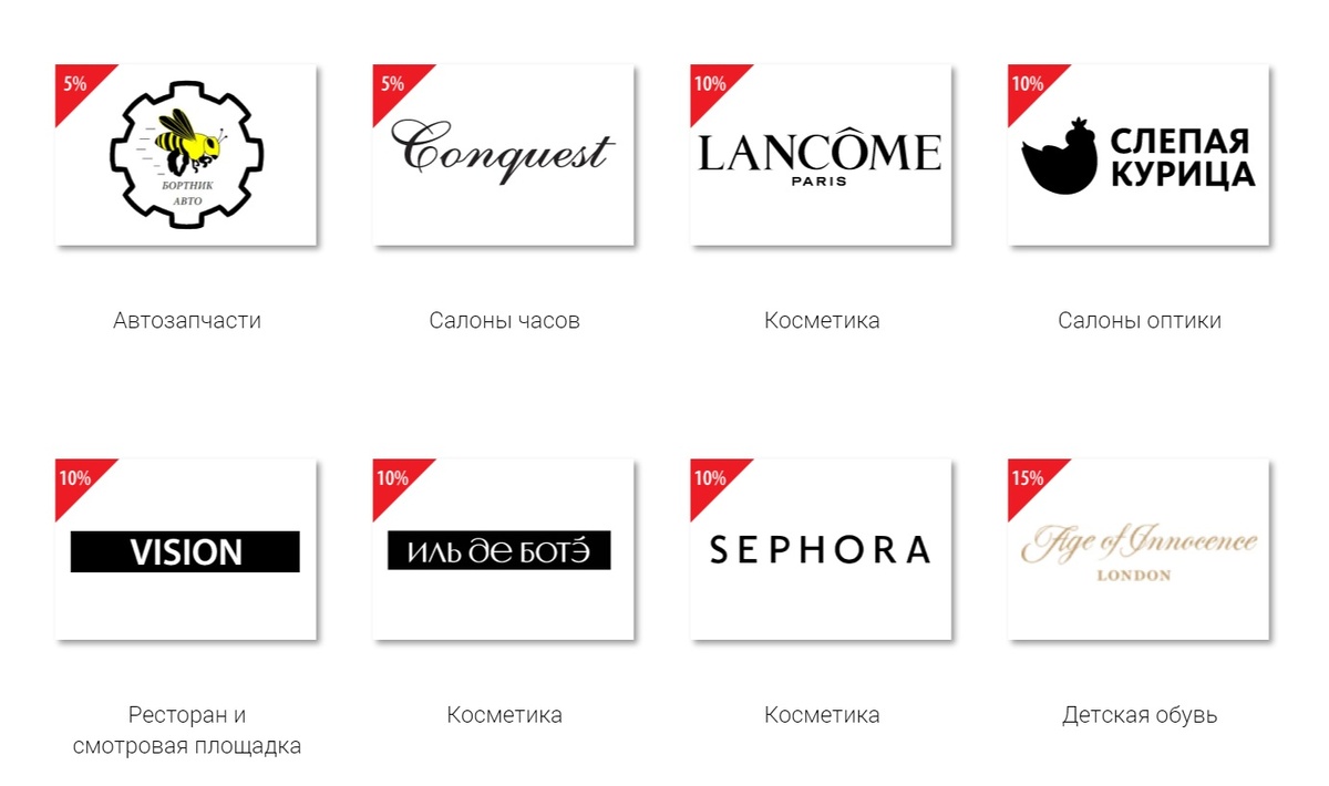 Магазины-партнеры