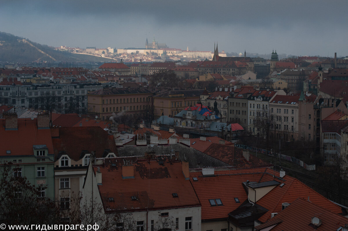 Панорама Праги
