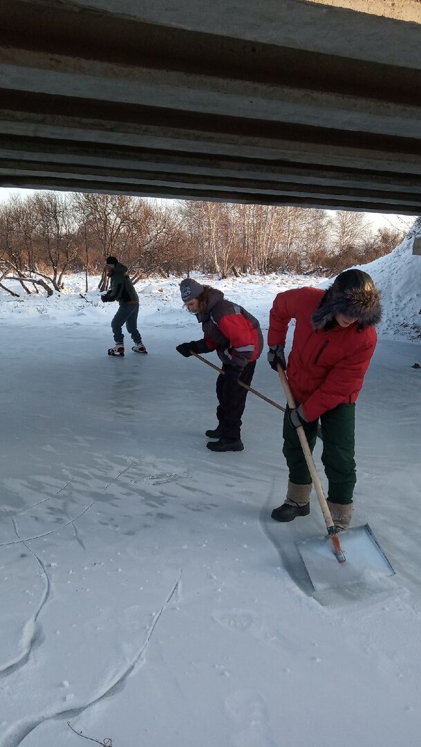 Расчищаем силами семьи