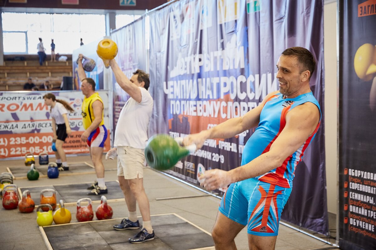 Первый Чемпионат по гиревому спорту