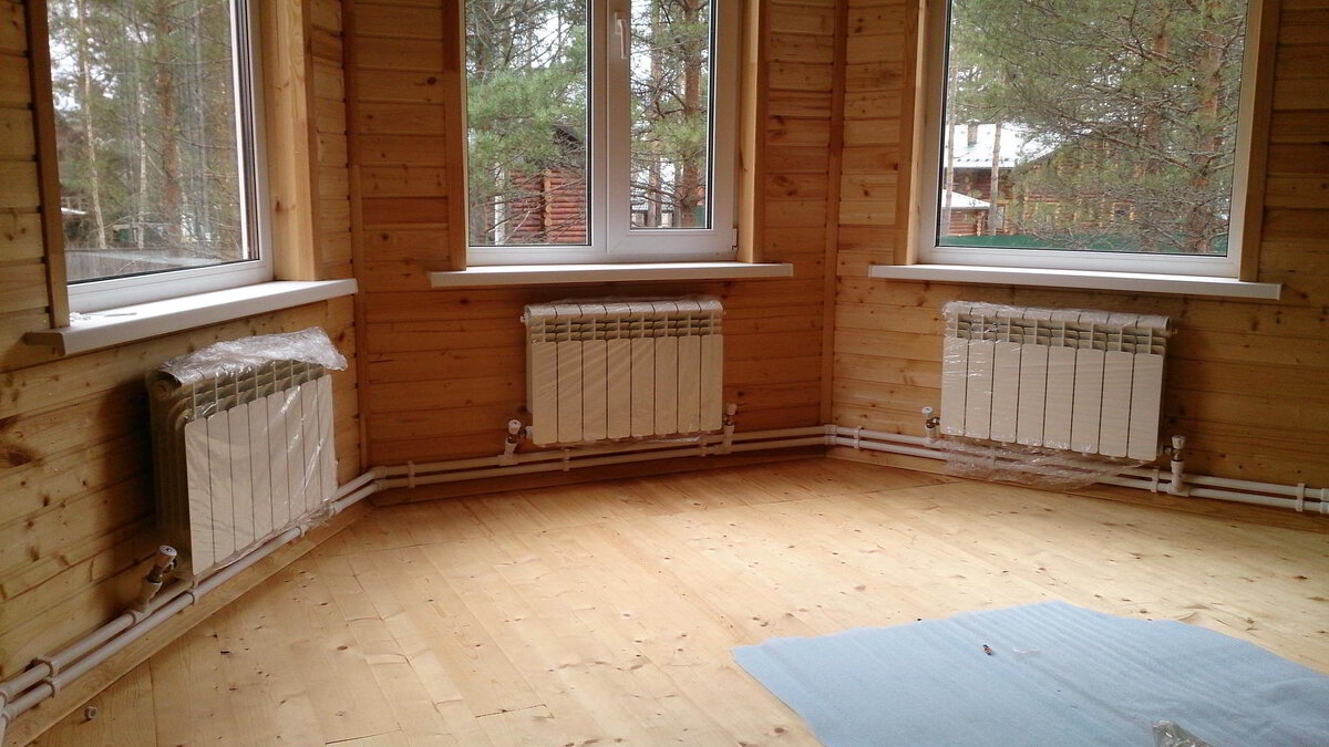 Отопление загородного дома. Источник homeforest.ru