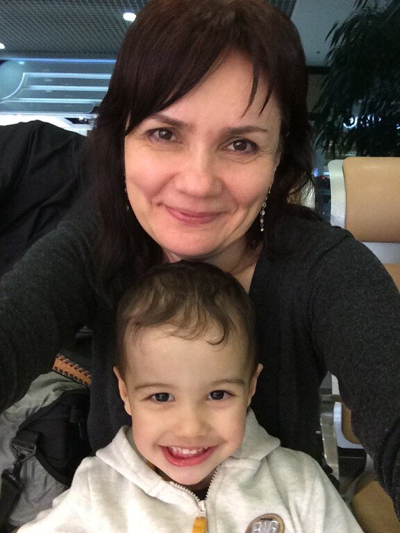 Мы с Масимкой. Листайте галерею, там еще есть фото.