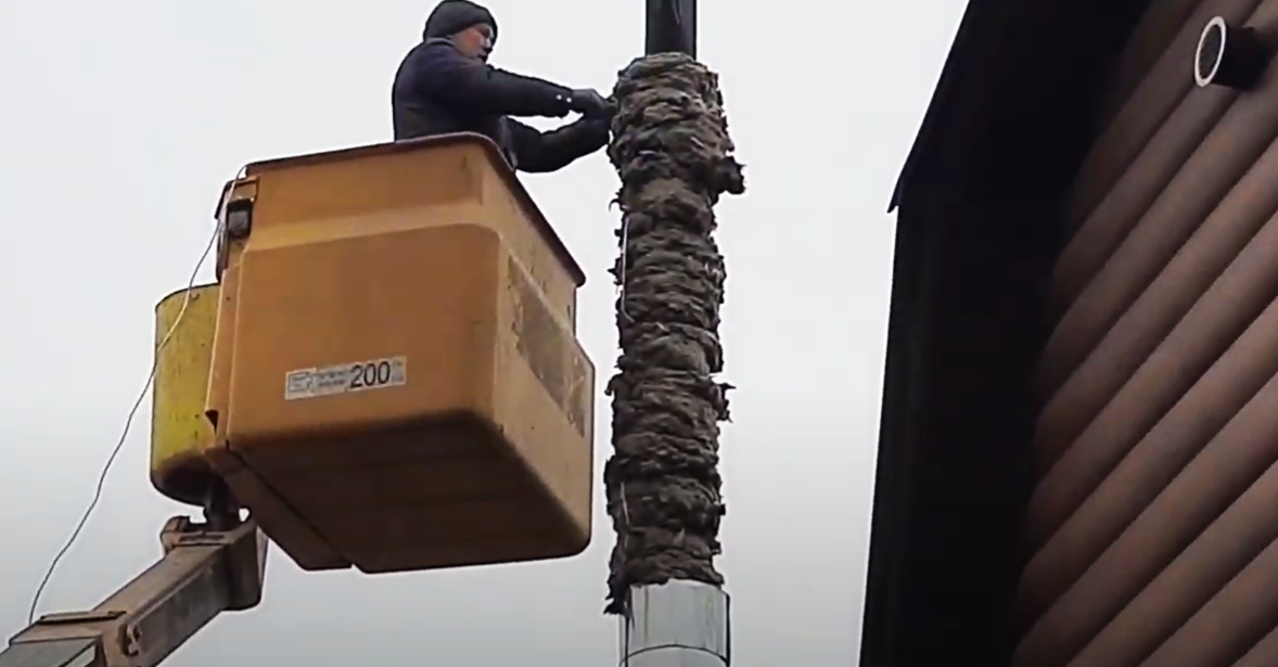 самостоятельное утепление дымохода