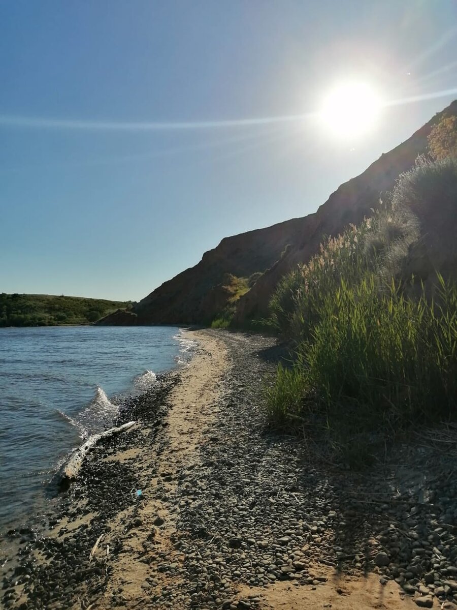 Александровский Грабен под палящим солнцем, Волгоградская область. Личная фотография