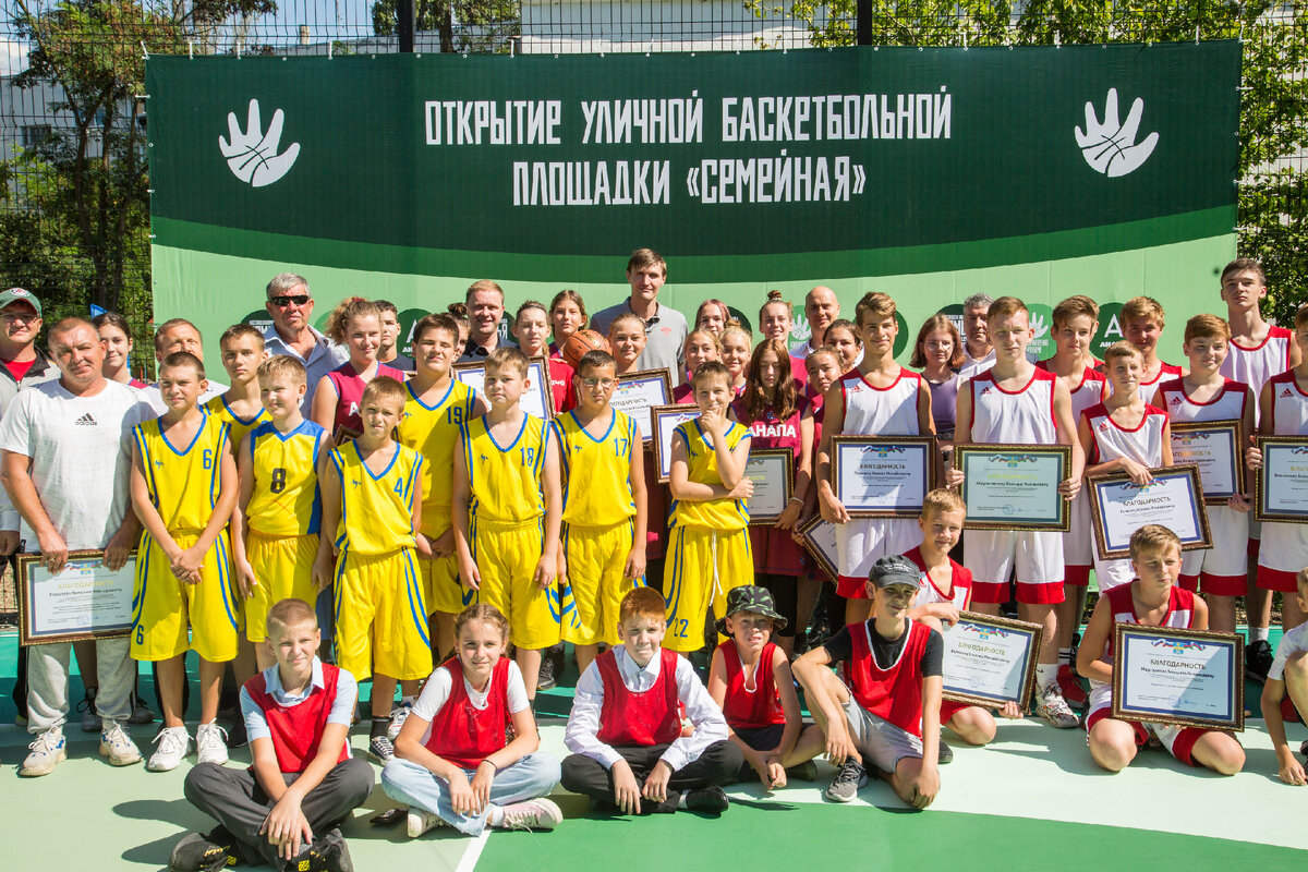 В Анапе открыта современная уличная баскетбольная площадка | город-курорт  Анапа | Дзен