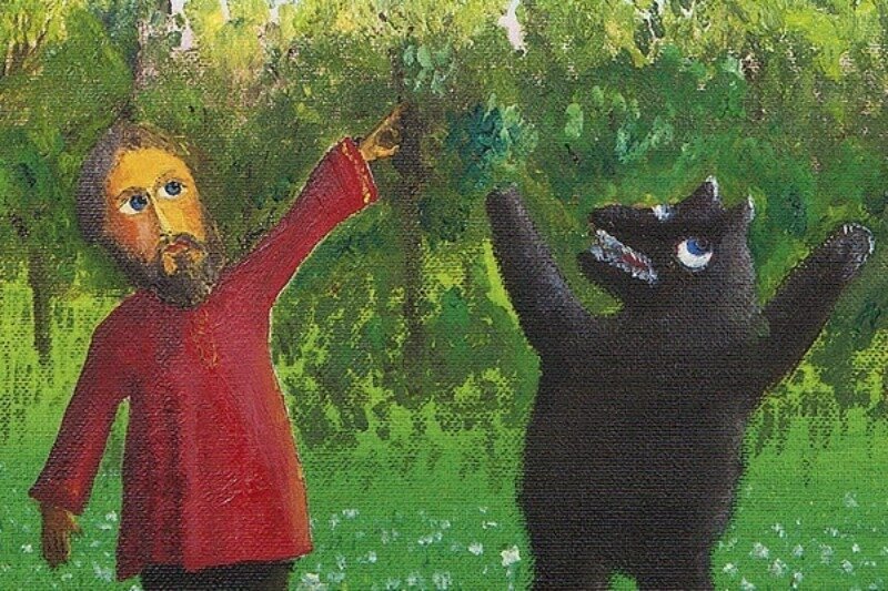 Фото картины бориса гребенщикова LionArts.ru