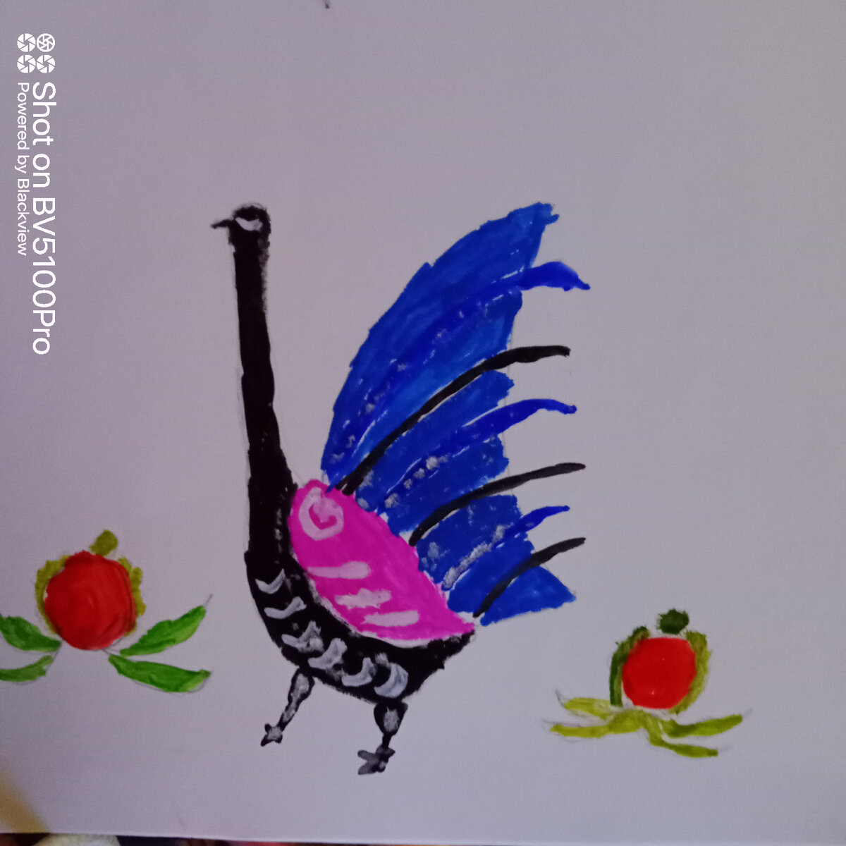 Просто детский рисунок. Фото автора