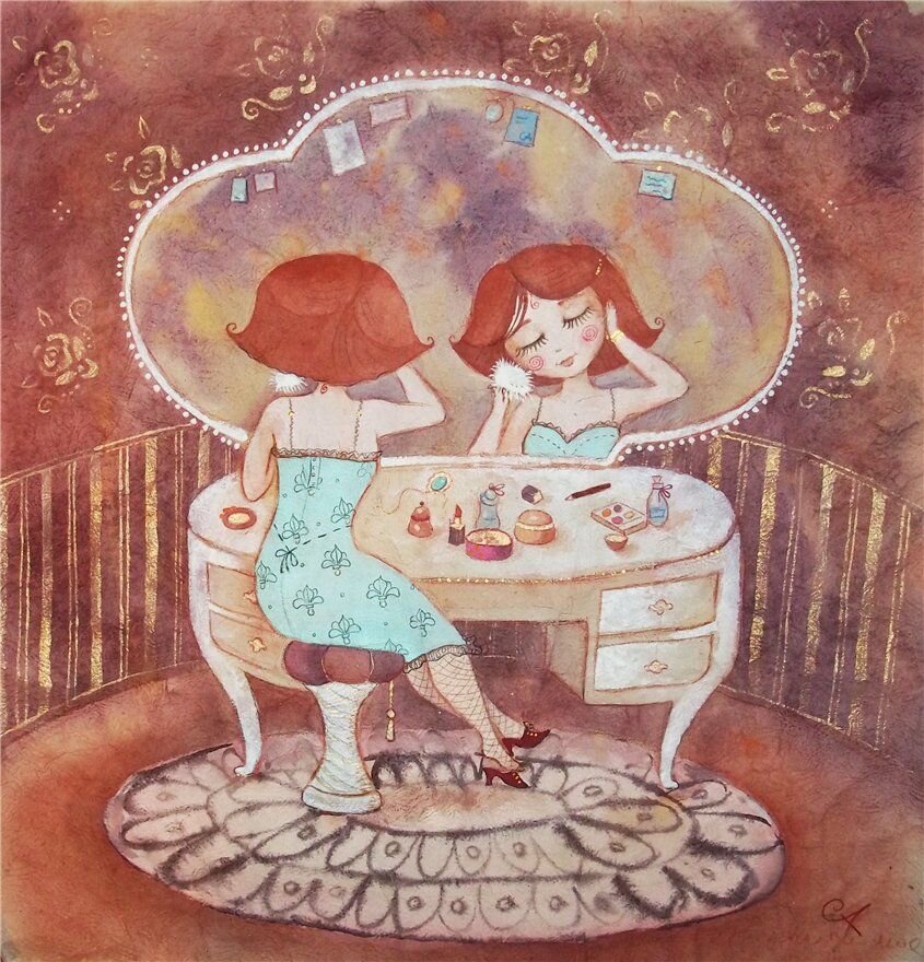 Анастасия Столбова, художница, про семью