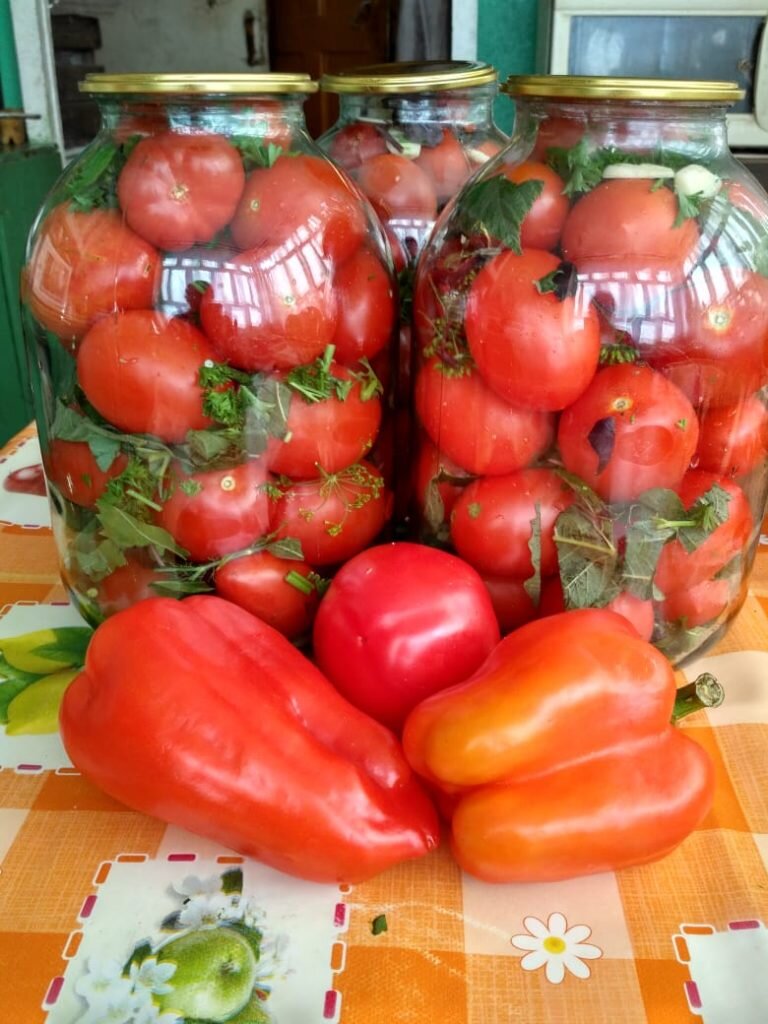 Овощи с нашего участка